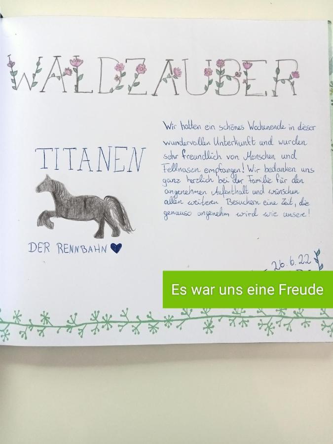 Ferienzimmer Waldzauber Borkwalde Екстериор снимка